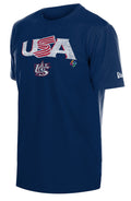 USA Baseball New Era 2026 World Baseball Classic Wordmark T-Shirt - Navy