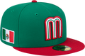 Mexico Baseball New Era 2026 World Baseball Classic 59FIFTY Fitted Hat - Green/Red