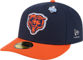 Men's Chicago Bears New Era Navy/Orange 2026 NFL Draft Pre-Curved 59FIFTY Fitted Hat