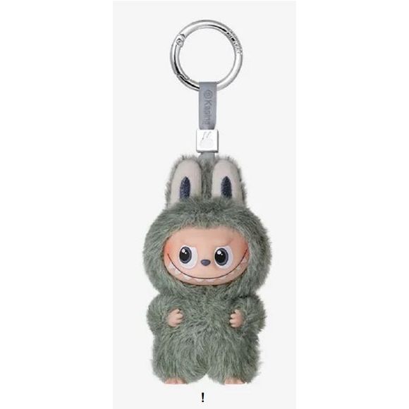 POP MART Labubu V4 The Monsters Pin For Love Alphabet Plush Pendant SECRET - Exclamation Mark !