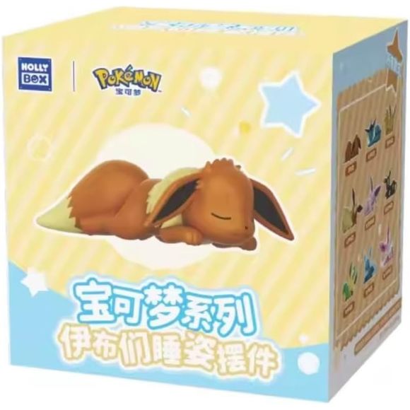 Holly Box Pokemon Eeveelutions Sleep Pose 3-inch Figure Blind Box