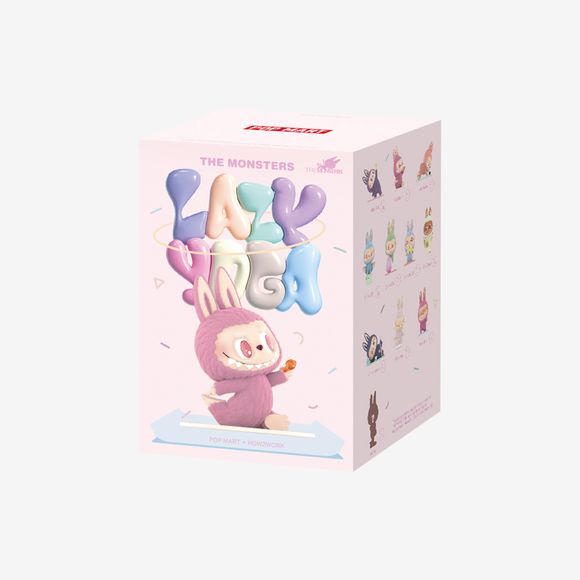 POP MART Labubu The Monsters Lazy Yoga Series Figure Blind Box AUTHENTIC