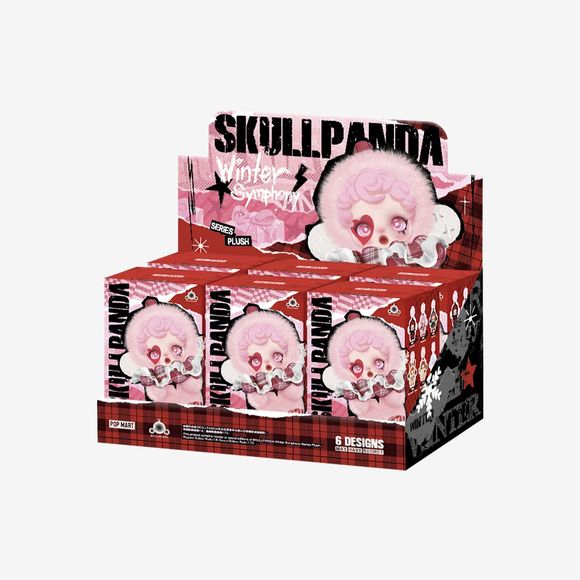 POP MART SKULLPANDA Winter Symphony Plush Doll Pendant Blind Box AUTHENTIC