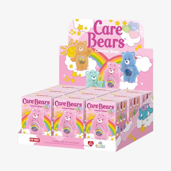 POP MART Care Bears Colorful Hugs Series Figure Blind Box AUTHENTIC