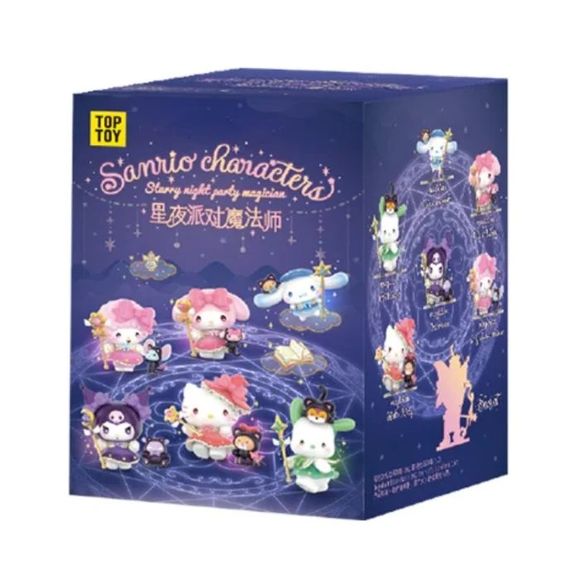 TOP TOY Sanrio Characters Starry Night Party Magician Series Figure Blind Box