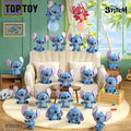 TOP TOY Disney Stitch Mini Fluffy Series Figures Blind Surprise Bag (3 figures)