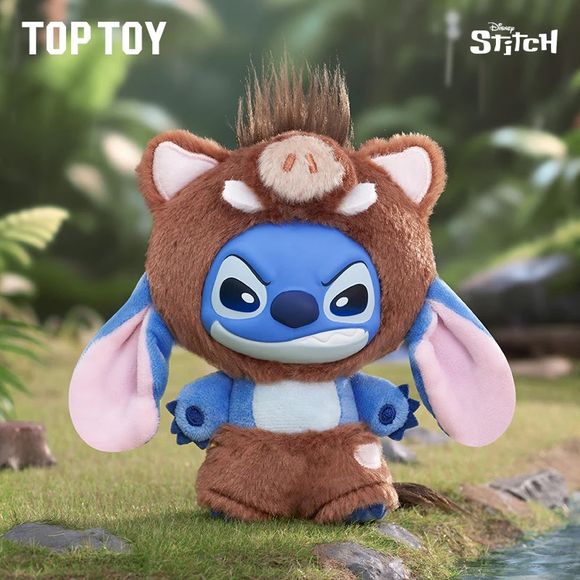 TOP TOY Disney Stitch Wild Animal Series Vinyl Plush Blind Box AUTHENTIC