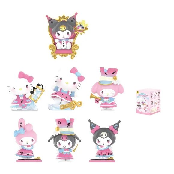 TOP TOY Sanrio Characters Space Time Melodies Series Figure Blind Box