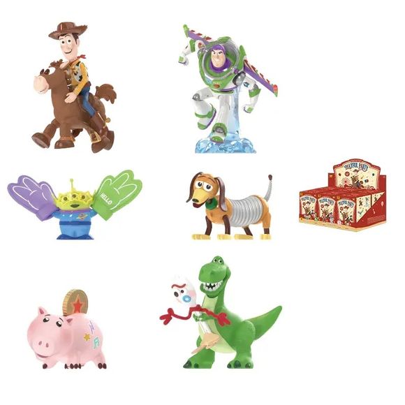 TOP TOY Disney Pixar Toy Story Playful Party Series Figure Mystery Blind Box