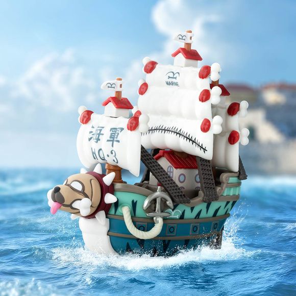 POP MART One Piece The Grand Line Series Ship Vehicle Figure Blind Box AUTHENTIC
