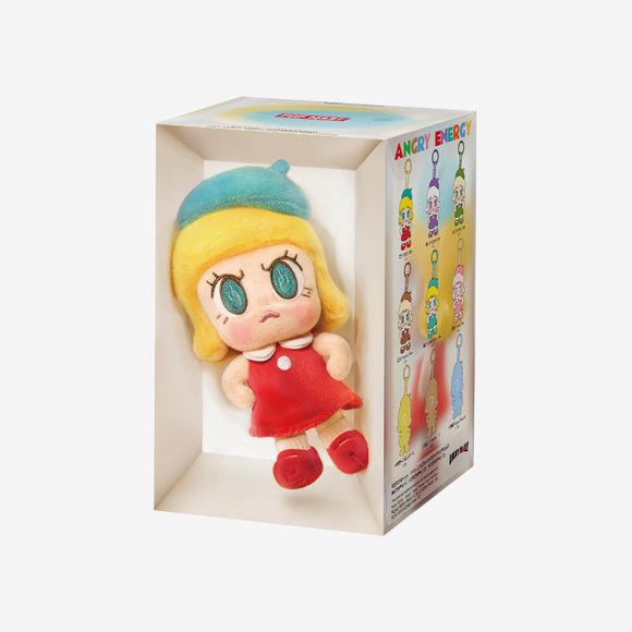 POP MART Angry Molly Angry Energy Series Plush Pendant Blind Box AUTHENTIC