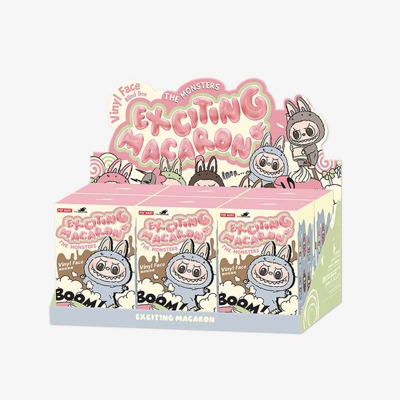 POP MART Labubu V1 Exciting Macaron – The Monsters Series – Blind Box AUTHENTIC