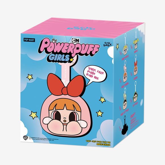 POP MART CRYBABY x Powerpuff Girls Series Vinyl Face Plush Blind Box AUTHENTIC