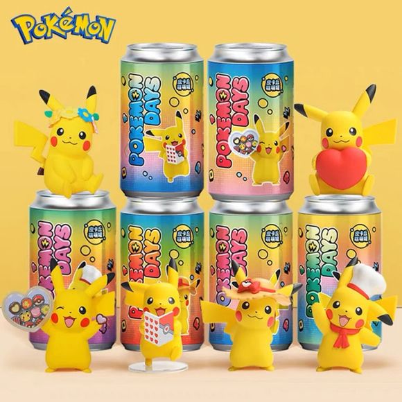 Langbowang Pokemon Days Limited Edition Love Pikachu Collector’s Can & Figure Set