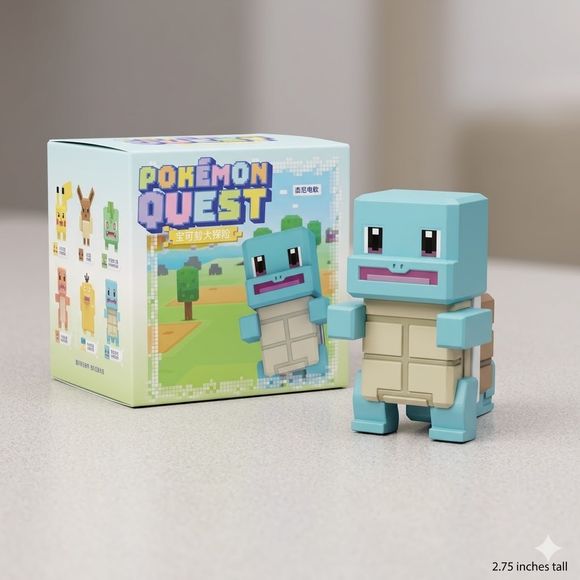 Langbowang Pokemon Quest Series 2.75-inch Figure - Squirtle