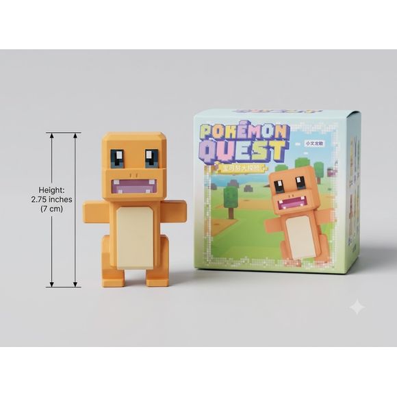 Langbowang Pokemon Quest Series 2.75-inch Figure - Charmander