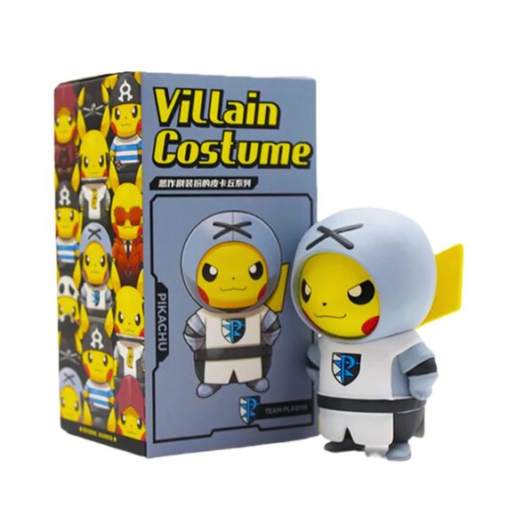 Langbowang Pokemon Villain Costume Pikachu Series Figure - Team Plasma
