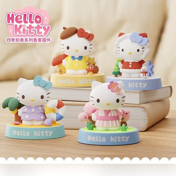 Langbowang Sanrio Hello Kitty Four Seasons Aromatherapy Fragrance Series Figure - Spring