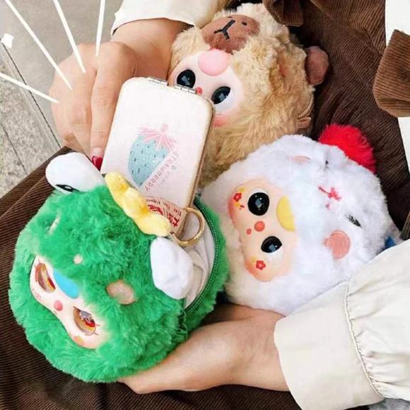 Cureplaneta Baby Three Together Series 2nd Generation Zipper Bag Blind Box - 1 Random