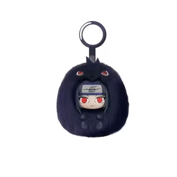 EAKI Naruto Cute Beast Party Puffy Party Series Plush Keychain Blind Box