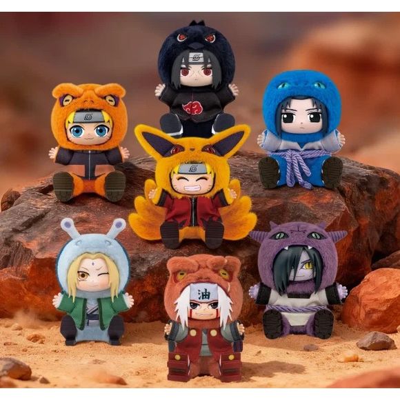 EAKI Naruto Cute Beast Party Series 2 Plush Keychain Blind Box AUTHENTIC