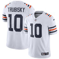Men's Chicago Bears Mitchell Trubisky Nike White Alternate Classic Vapor Limited Jersey