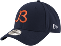 Chicago Bears New Era Navy Classic B Logo 9FORTY Adjustable Hat