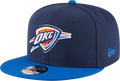 Men’s Oklahoma City Thunder 2 Tone Navy/Blue 9FIFTY Snapback Hat By New Era