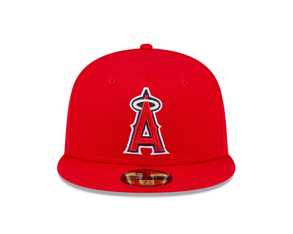 Men's Anaheim Angels New Era Red Game Authentic Collection On-Field 59FIFTY Fitted Hat