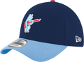 Chicago Cubs 2nd Alternate Guitar Bear Navy/Sky Blue New Era 39THIRTY Flex Hat