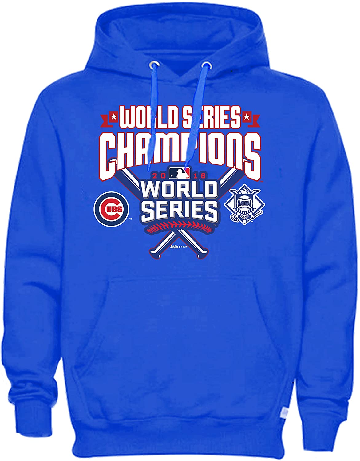 Youth Chicago Cubs 2016 World Series Champions Royal Blue Good to Be Home Pullover Hoodie