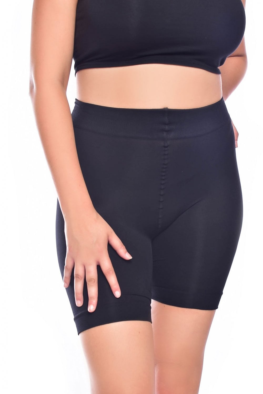 90 Denier Curvy Super Stretch Anti Chafing Shorts