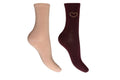 All Over Sparkle & Heart Socks 2PP CGLQ