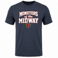 Men's Chicago Bears Fall Navy "Monsters of the Midway" Regional Club Tee