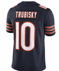 Men's Chicago Bears Mitchell Trubisky Nike Navy Vapor Untouchable Limited Player Jersey