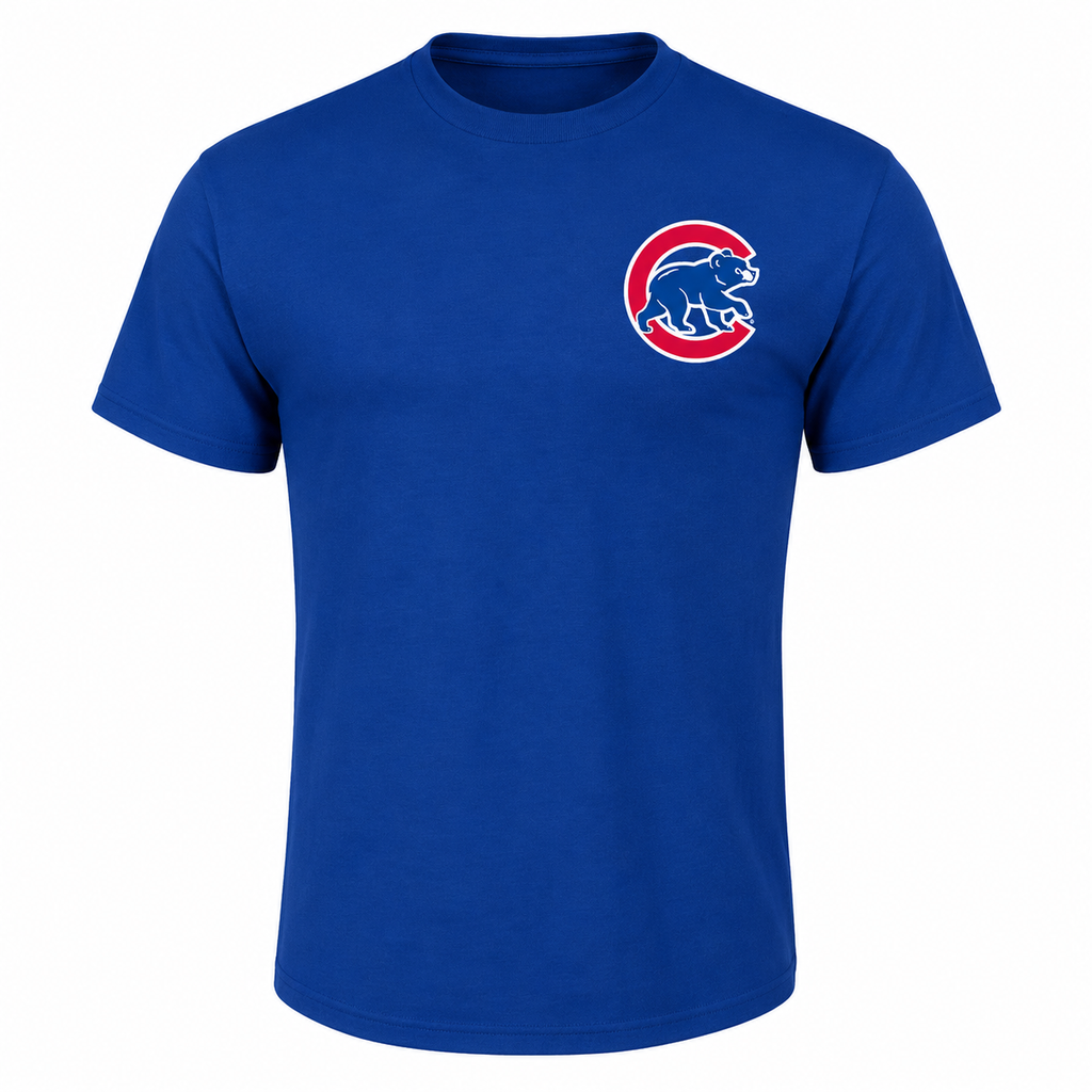 Men's Chicago Cubs Ron Santo Player Name & Number T-Shirt