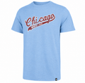 '47 Brand Men's Chicago White Sox Cooperstown Collection 1972 MLB Carolina Blue Scrum T-Shirt