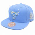 Mitchell & Ness Chicago Bulls Blue Gleam 1993 NBA Finals Snapback Hat Adjustable Hat