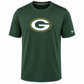 Nike Green Bay Packers Sideline Legend Authentic Logo Dri-FIT T-Shirt