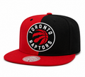 Men's Toronto Raptors Mitchell & Ness NBA Pinwheel Snapback Hat-Current Logo
