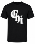 Men's Chicago White Sox City Connect CHI Black New Era Tee