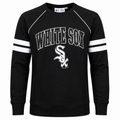 Women's Chicago White Sox Black Team Pride Crewneck Sweatshirt