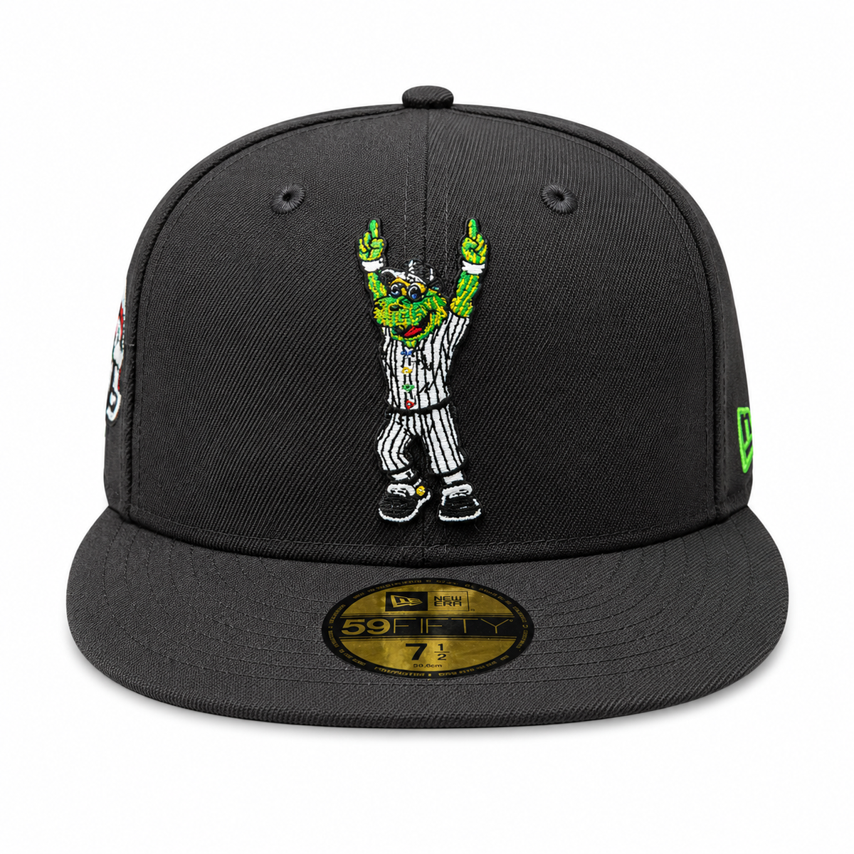 Chicago White Sox Southpaw New Era Black 59FIFTY Fitted Hat