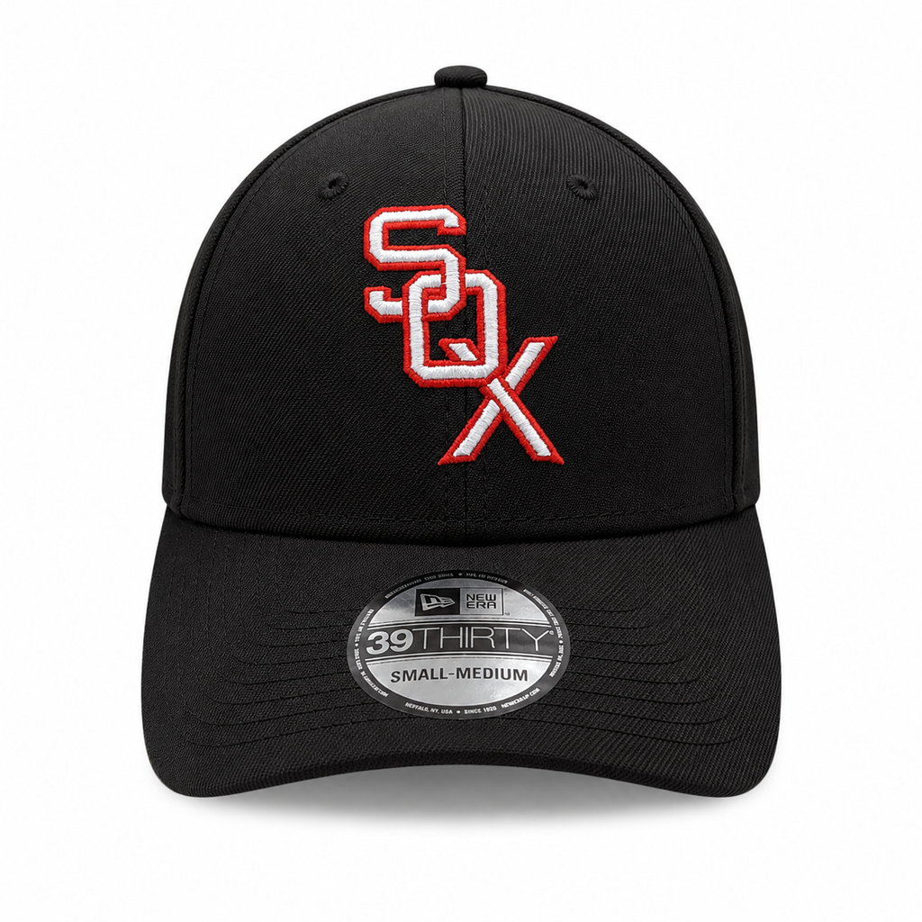 Chicago White Sox 1959 Cooperstown Classics Black 39THIRTY Flex Fit New Era Hat