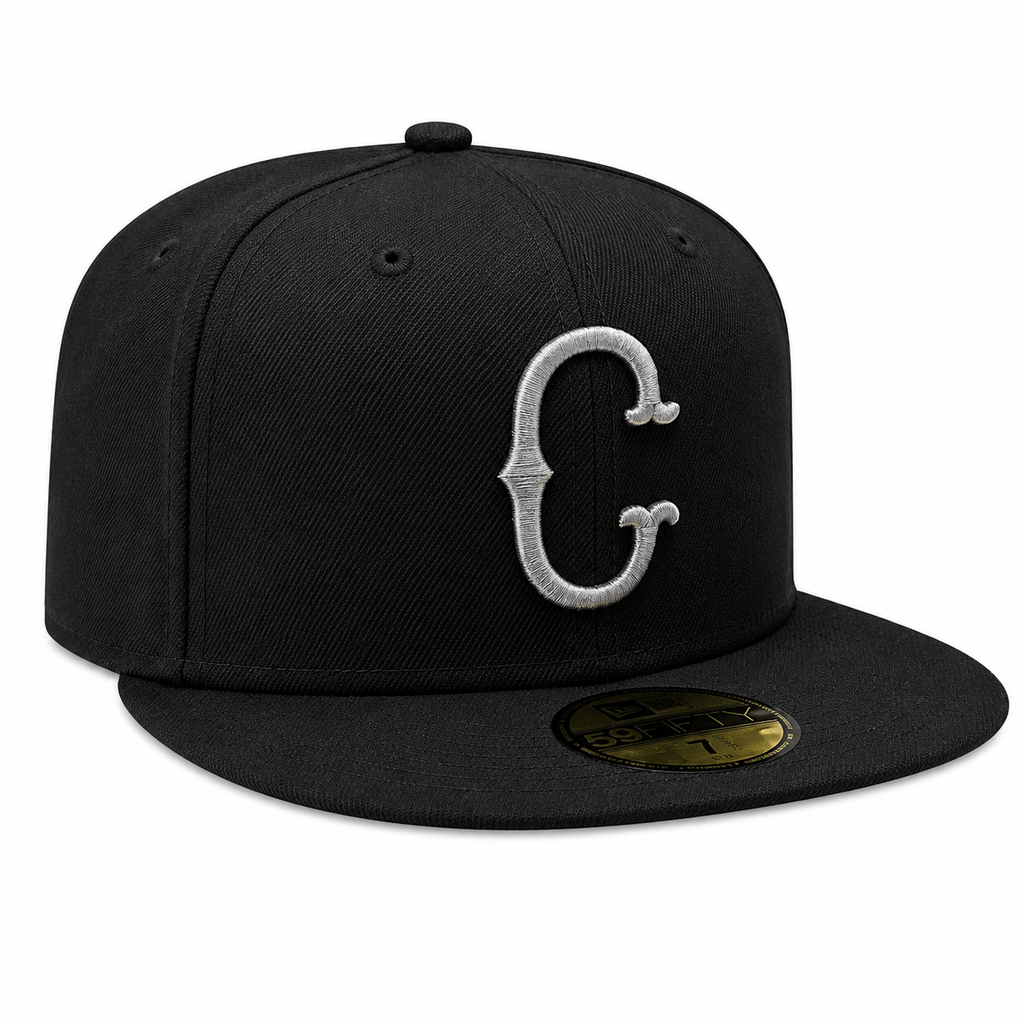 Chicago White Sox 1950 New Era Cooperstown Classics Black 59FIFTY Fitted Hat