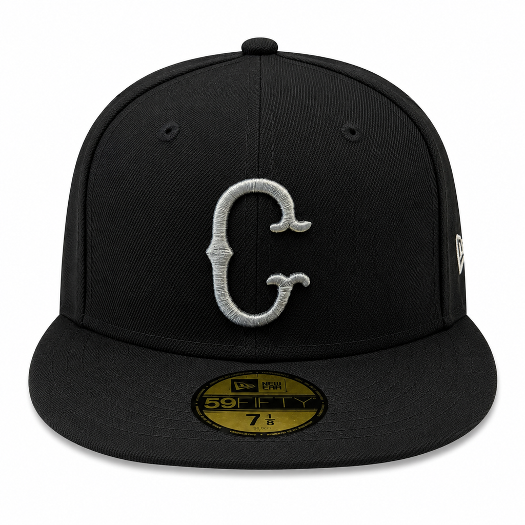 Chicago White Sox 1950 New Era Cooperstown Classics Black 59FIFTY Fitted Hat