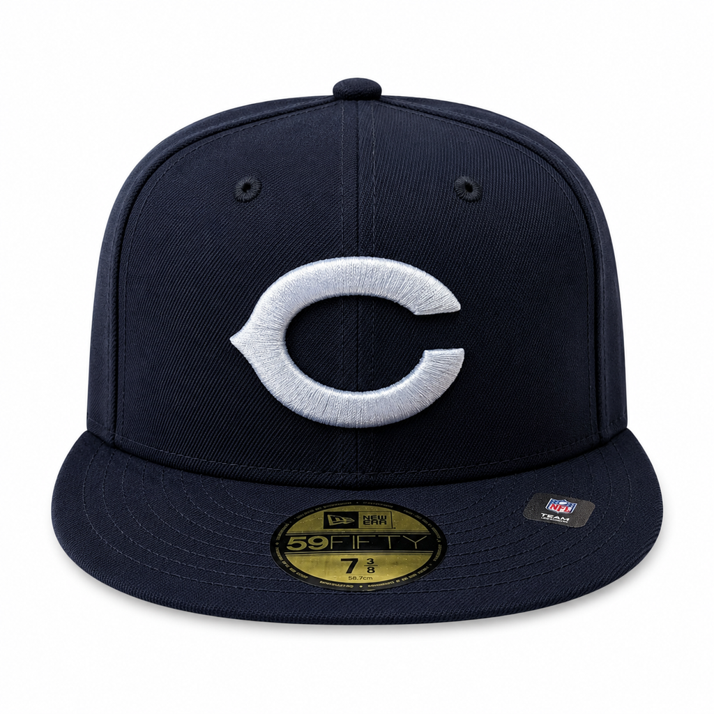 Chicago Bears New Era Gridiron Collection 1962-73 Navy 59FIFTY Fitted Hat