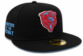 Chicago Bears Monsters of the Midway Black/Sky Blue City Vibes New Era 59FIFTY Fitted Hat