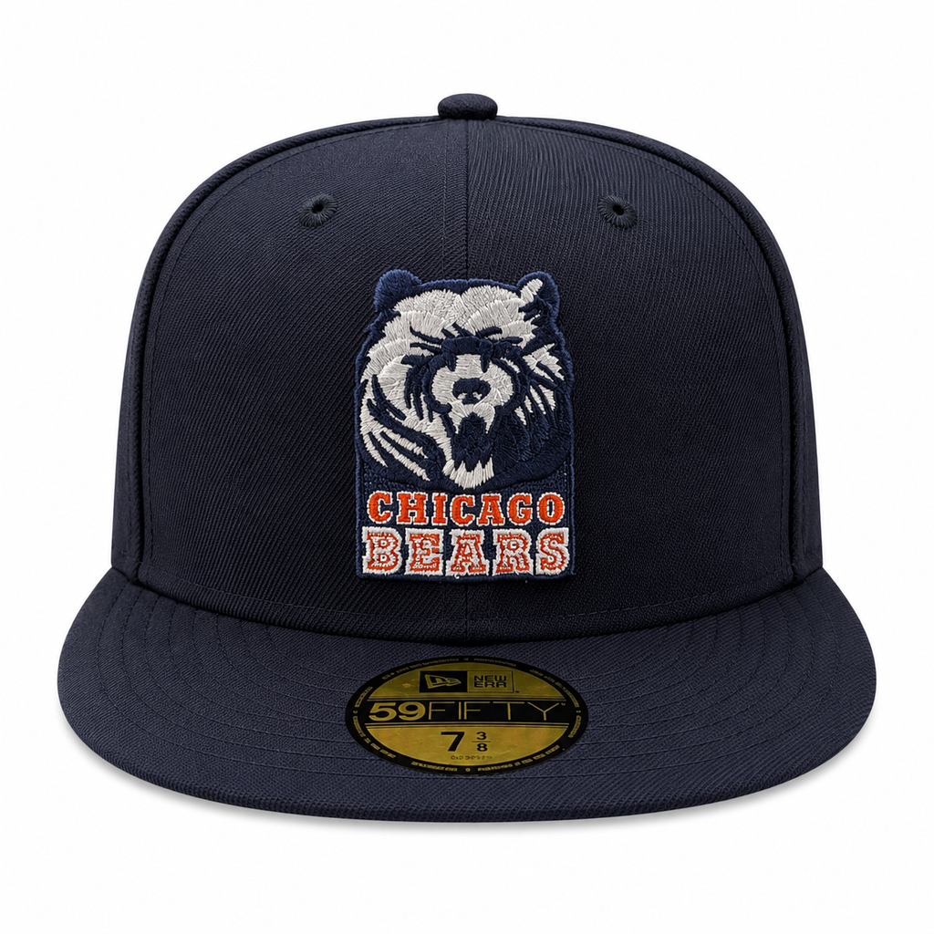 Chicago Bears New Era Gridiron Classics 1990 Navy 59FIFTY Fitted Hat