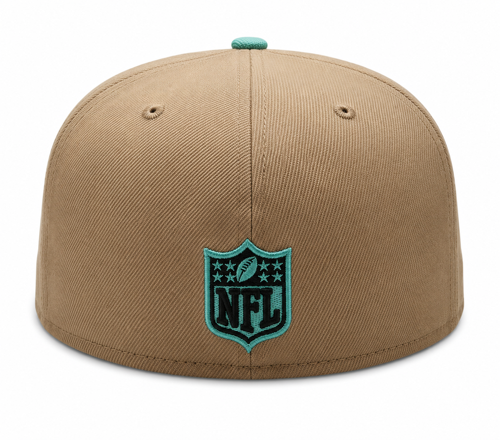 Chicago Bears New Era 2 Tone Camel/Mint Rustic Winter 59FIFTY Fitted Hat